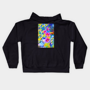 Hollyhocks Kids Hoodie